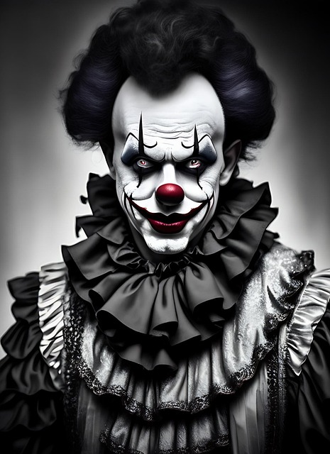 Download free HD stock image of Ai Generated Clown Free ai generated clown circus illustration