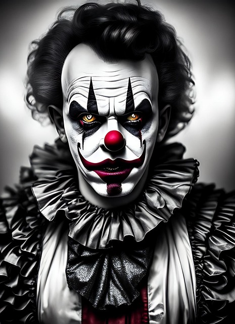Free ai generated clown circus illustration