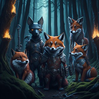 Free Warrior Knight illustration and picture