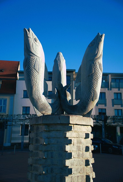 Esssen, Fische, Springbrunnen, Ostsee