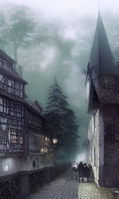 Free Alley Fog illustration and picture