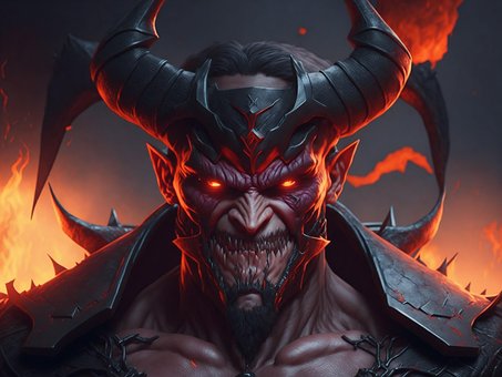 Djevel, Demonstrasjon, Demon, Landskap