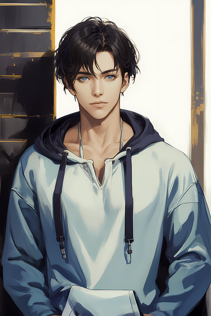 Free Man Character illustration and picture
