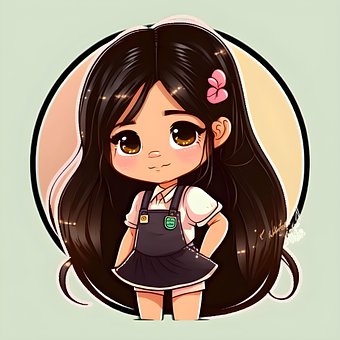 Free Doll Kid illustration and picture