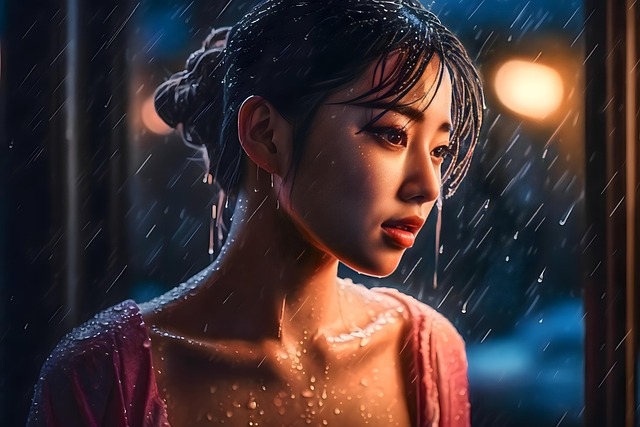 Free cinematic glamorous stunning illustration