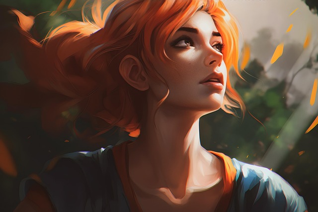 Free ai generated woman superhero illustration