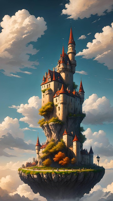 Schloss, Gebäude, Architektur, Himmel