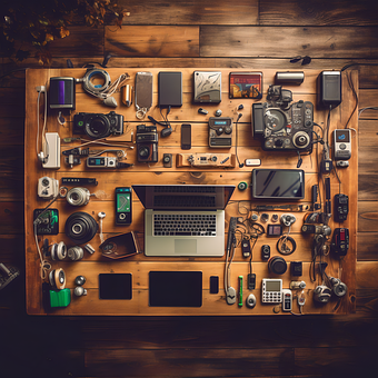 Free Electronic Gadgets Laptop illustration and picture