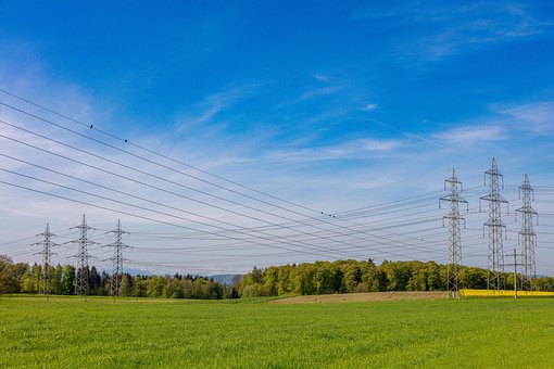 Elektrische Leidingen, Hoogspanning
