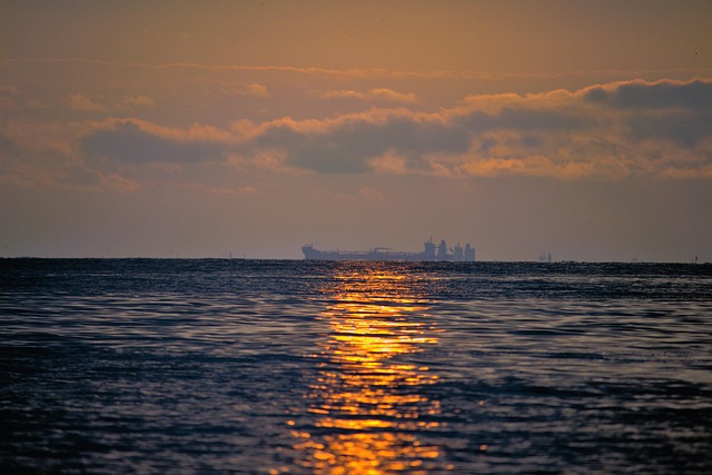 Sol, Hav, Himmel, Skib, Båd, Bay, Natur