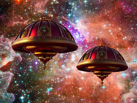 Free Ufo Spaceship illustration and picture
