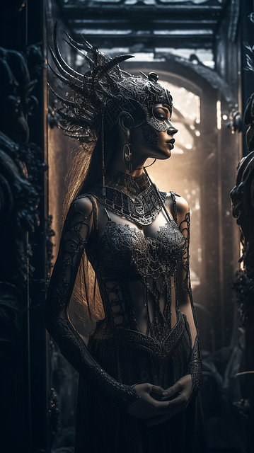 Free ai generated woman model illustration