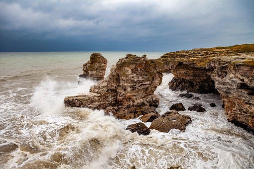 Mar Negro, Nublado, Oceano, Mar, Agua