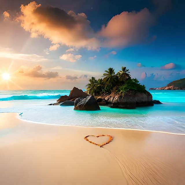 Free Beach Island illustration and picture