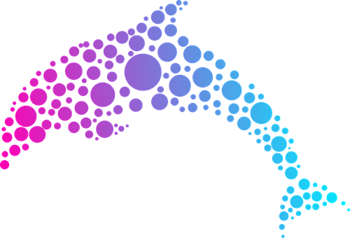 Free Dolphin Art vector and picture