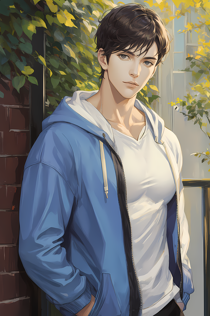 Free Man Character illustration and picture