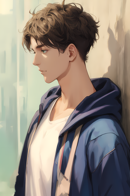 Free Man Character illustration and picture