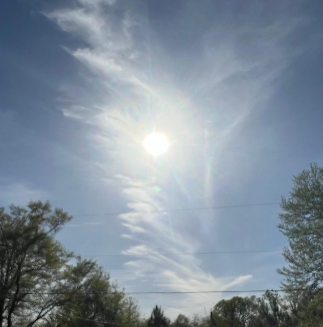 Sol, Nuvens, Dançando, Aréola