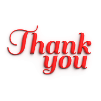 Free Thank You Red illustration and picture