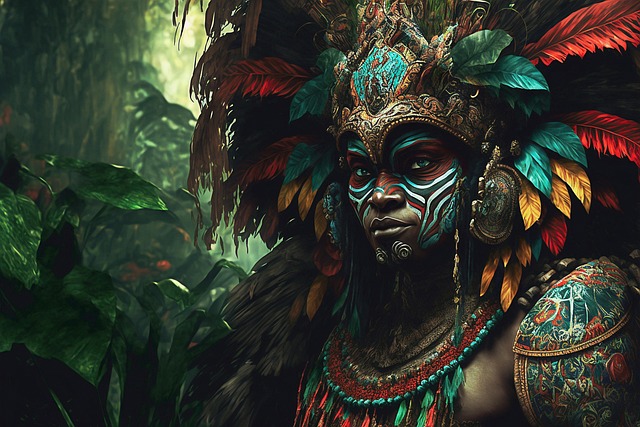 Free digitalart artwork tribe illustration