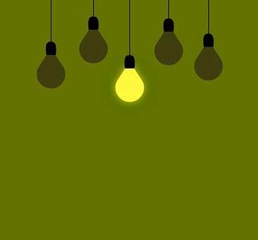 Luz, Lâmpadas, Único, Diferente
