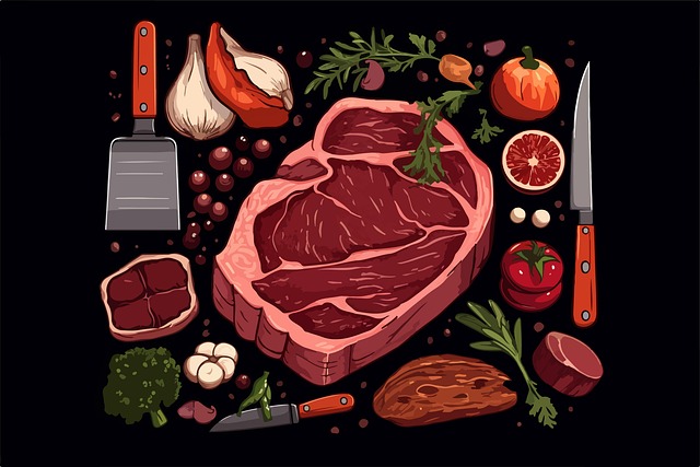 Download free HD stock image of Ai Generated Steak Free ai generated steak meat illustration