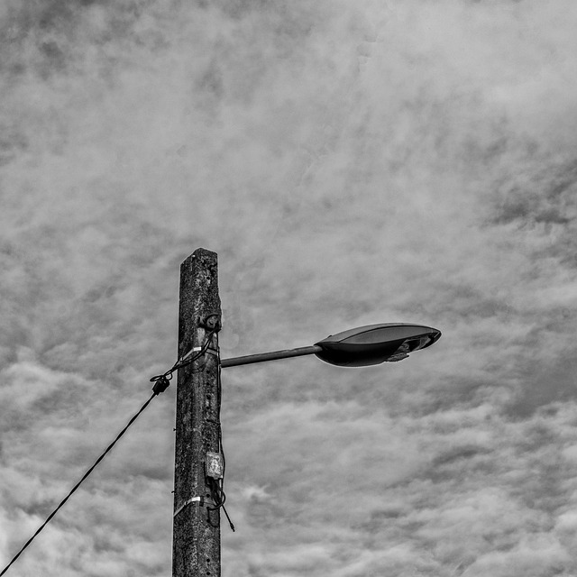 Himmel, Urban, Sort Og Hvid