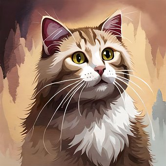 Free Cat Feline illustration and picture
