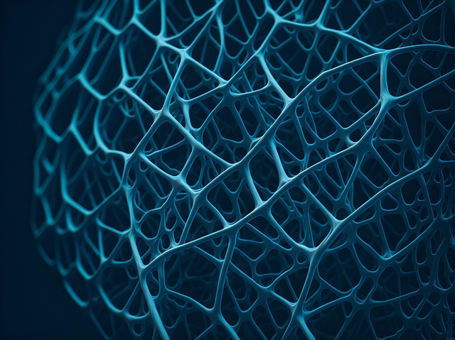 Free ai generated neurons brain illustration