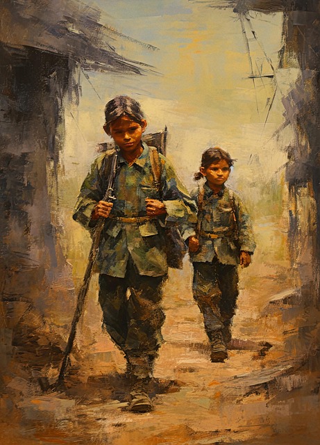 Free Retro Soldiers Soldiers illustration and picture