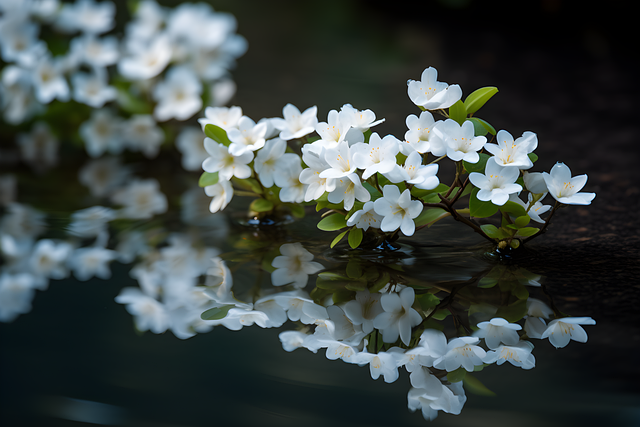Jasmim, Flores De Jasmim, Flores Brancas