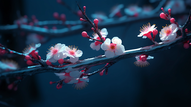 Download free HD stock image of Plants Flowers Free plants flowers sakura illustration
