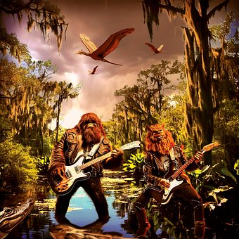 Free Sasquatch Werewolf illustration and picture