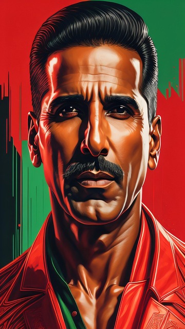Free ai generated akki akshay kumar illustration