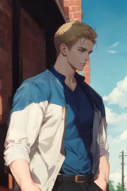Free Ai Generated Man illustration and picture
