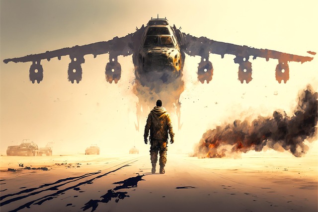 Free pilot aviation nature illustration