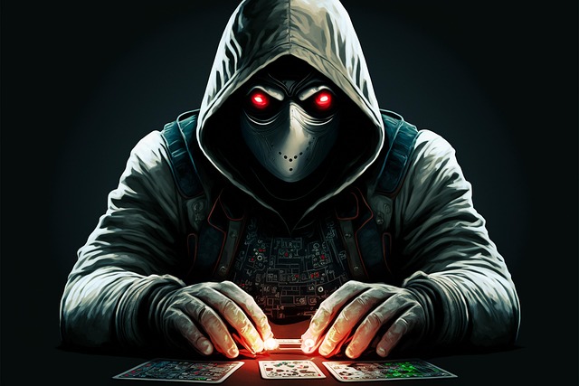 Free mask anonymous digital illustration