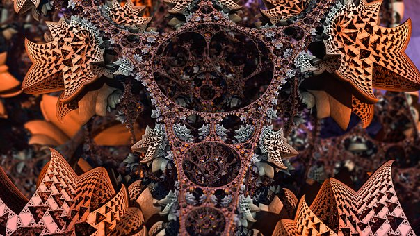 Free Fractal Geometric illustration and picture
