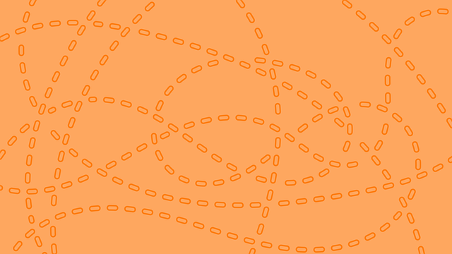 Free linear knot 8k illustration