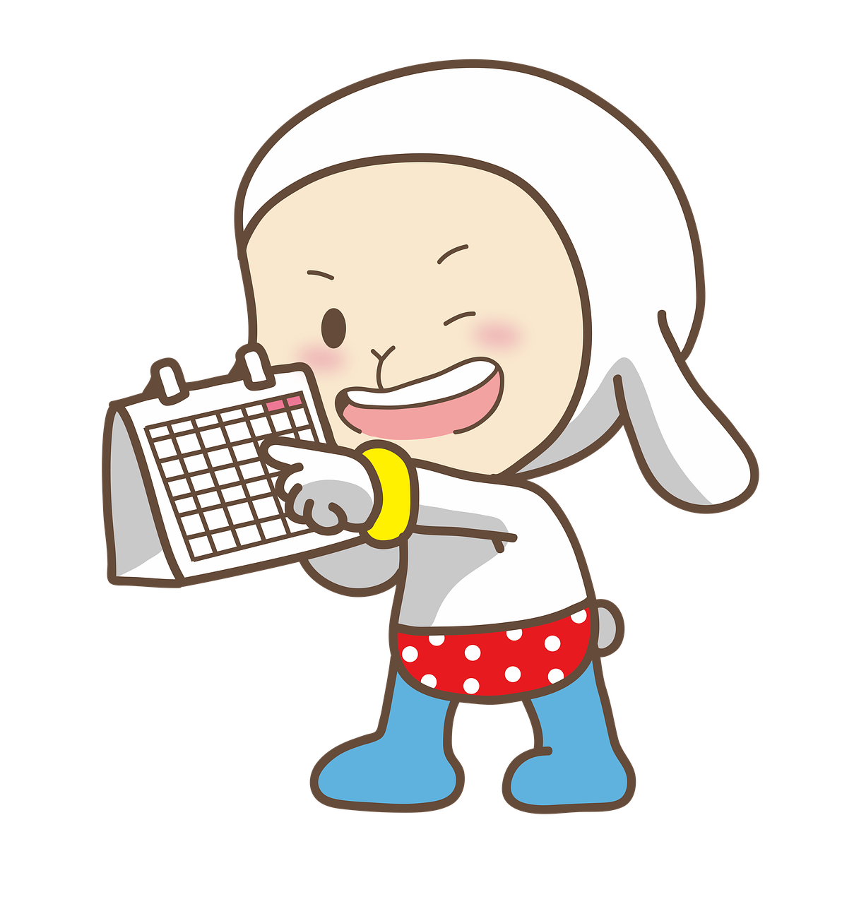 Free plan schedule project illustration