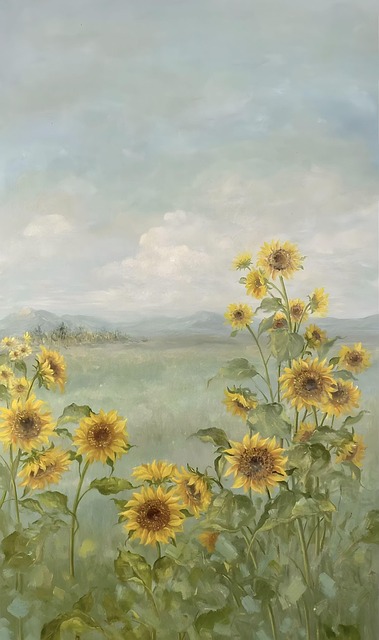 Free Flowers Sunflowers illustration and picture