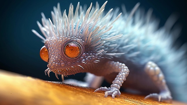 Free macro photo microscopic illustration