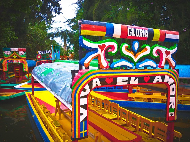 Xochimilco, Mexico, Cdmx, Flod, Skov