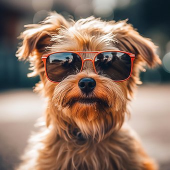 Free Ai Generated Dog illustration and picture