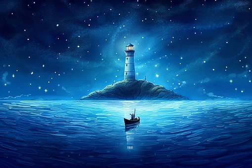 Free Ai Generated Lighthouse illustration and picture