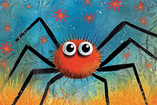 Free Ai Generated Spider illustration and picture