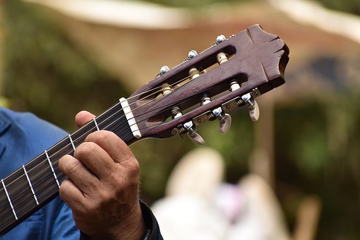 Guitarra, Musical, Instrumento, Trío