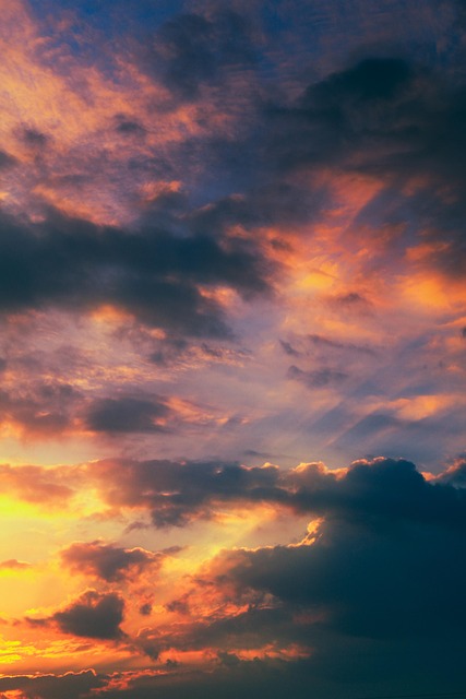 Ästhetisch, Himmel, Wolken