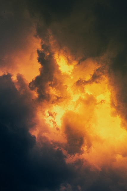 Himmel, Natur, Sonnenuntergang
