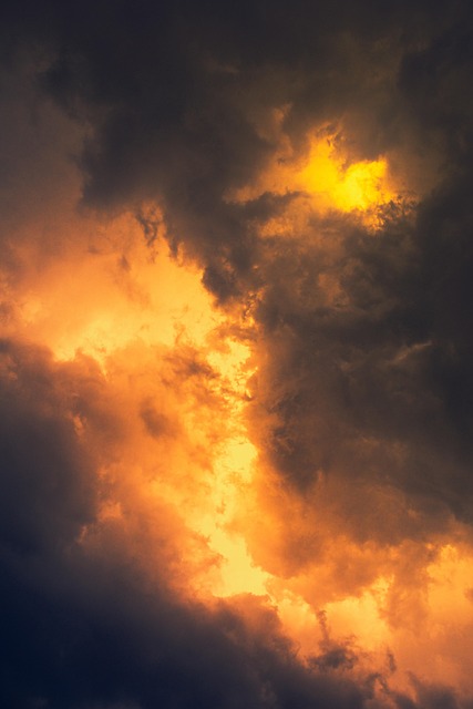 Himmel, Natur, Sonnenuntergang